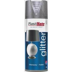 Silver Spray Paints Plasti-Kote Glitter Effect Spray Silver 400ML