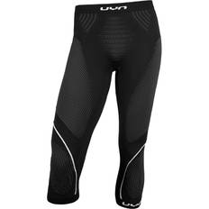 Men - Running Base Layer Trousers UYN Evolutyon UW Pants Men - Blackboard/Anthracite/White