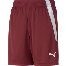 Puma Kid's TeamLIGA Shorts - Red/White (704931-09)