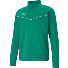 Puma Teamrise Halfzip Sweatshirt Men - Pepper Green/White