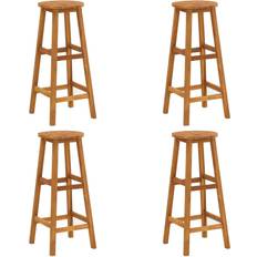 vidaXL 310285 Bar Stool 76cm 4pcs