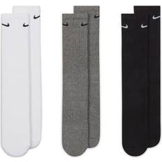 Sportswear Garment - Women Underwear Nike Everyday Cushioned Training Crew Socks 3-pack Unisex - Multi-Colour