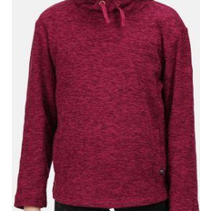 Regatta Kid's Kacie Hooded Fleece - Raspberry Radiance Marl