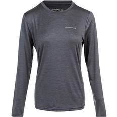 Endurance Maje Melange L/S T-shirt Women - Black