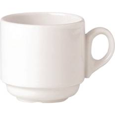 Steelite Simplicity Atlanta Stacking Cup & Mug 21.2cl 36pcs