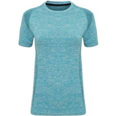 Tridri Seamless 3D Fit Multi Sport Performance Top Women - Turquoise