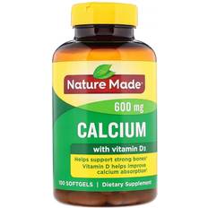 Nature Made Calcium with Vitamin D3 600mg 100 pcs