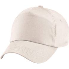 Beechfield Unisex Plain Original 5 Panel Baseball Cap 2-pack - Sand