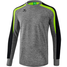 Erima Liga 2.0 Sweatshirt Kids - Grey Marl/Black/Green/Gecko