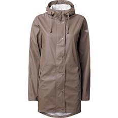 Brown - Women Rain Jackets & Rain Coats Weather Report Petra Rain Jacket - Iron