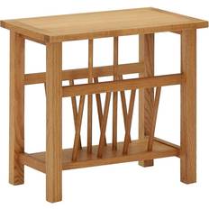 Oak Small Tables vidaXL 289184 Small Table 27x45cm