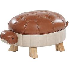 Beliani Turtle Foot Stool 26cm