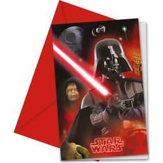 Procos Star Wars Darth Vader Party Invitations 6-Pack