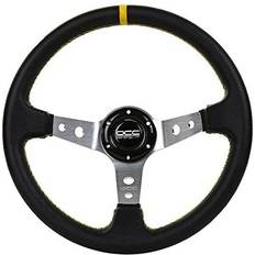 Metal Stickers Racing Steering Wheel OCC Motorsport OCC TRACK Black