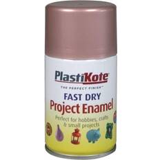 Plasti-Kote Fast Dry Enamel Aerosol Rose Gold 100ml