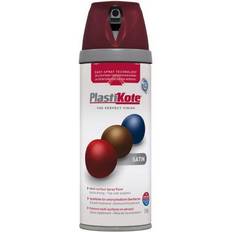 Plasti-Kote Twist & Spray Satin Wine Red 400ml