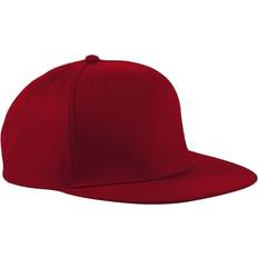 Beechfield Unisex 5 Panel Retro Rapper Cap 2-pack - Burgundy