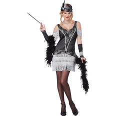 California Costumes Women Razzle Dazzle 1920's Stop Yarn Dress Fancy Dress Costume