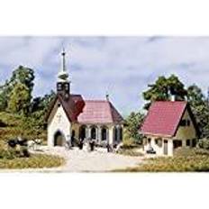 1:160 (N) Model Kit Auhagen Village Church with Parish House