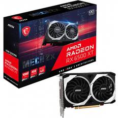 MSI Graphics Cards MSI Radeon RX 6500 XT Mech 2X OC HDMI DP 4GB