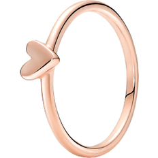 Pandora Freehand Heart Ring - Rose Gold