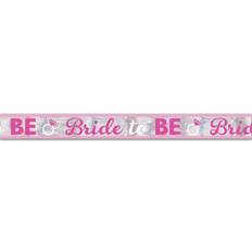 Amscan 10022719 Bride to Be Foil Banner 7.6m 1 Pc