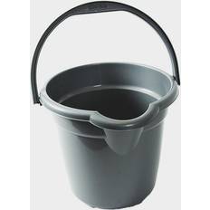 Quest Plastic Bucket (10 Litre) Grey