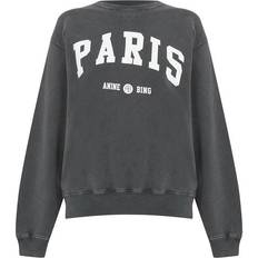 Anine Bing Ramona University Paris Sweatshirt - Washed Black