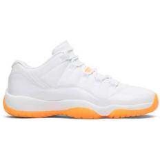 Nike Air Jordan 11 Retro Low GS - White/White/Citrus