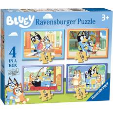 Ravensburger Jigsaw Puzzles Ravensburger Bluey 4 in Box 72 Pieces