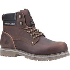 Amblers Dorking Leather Boots - Brown