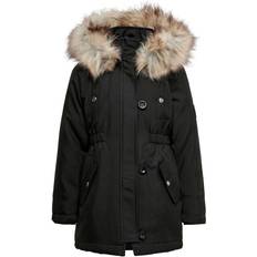 Only Long Parkas - Black