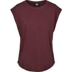 Urban Classics Ladies Basic Shaped Tee - Cherry