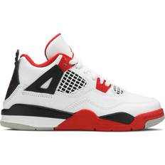 Nike Air Jordan 4 Retro PS - White/Black/Tech Grey/Fire Red