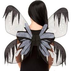 Smiffys Dark Botanicals Moth Wings Grey