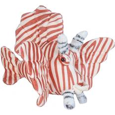 Wild Republic 21538 Lionfish, Soft, Plush Toy, Gifts for Kids, 20 cm, red-White