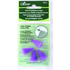 Knitting Needle Stoppers Clover Maskstopp Stickskydd till sticknr. 3,75-6,50mm 4 st