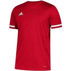 Adidas Badminton Team 19 Short Sleeve Jersey Women - Power Red/White