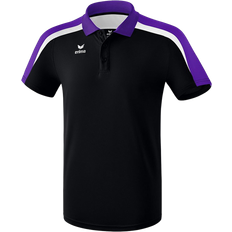 Erima Liga 2.0 Polo Shirt Men - Black/Violet/White