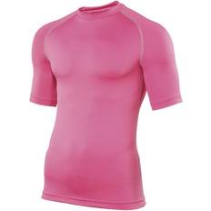 Men - Pink Base Layer Tops Rhino Sports Base Layer Short Sleeve T-shirt Men - Pink