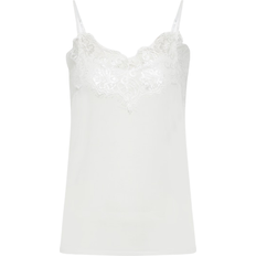 Soaked in Luxury Clara Singlet Top - White