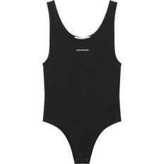 Organic Fabric Shapewear & Under Garments Calvin Klein Organic Cotton Bodysuit - Black