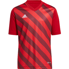 Adidas Kid's Entrada 22 Graphic Jersey - Team Power Red 2/Shadow Red