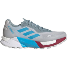 Adidas Terrex Agravic Ultra Trail W - Dash Grey/Sky Rush/Legacy Burgundy