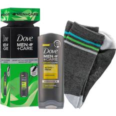 Dove Men Gift Boxes & Sets Dove Men+Care Sports Active Bodywash & Socks Gift Set 2-pack