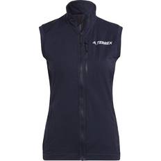 Adidas Women Vests adidas Terrex Xperior Cross-Country Ski Soft Shell Vest Women - Legend Ink