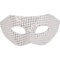 Bristol Novelty Sequin Eyemask White