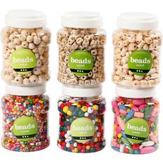 Creativ Company Wooden Beads 6x400ml