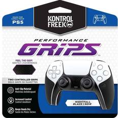 PlayStation 5 Gaming Sticker Skins KontrolFreek Playstation 5 Performance Grips - Black