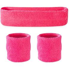 Wicked Costumes Adult Unisex 80's Neon Sweatband & Wristbands